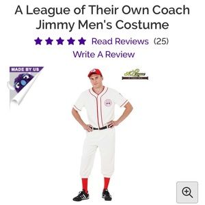 A league of their own -Mens Costume